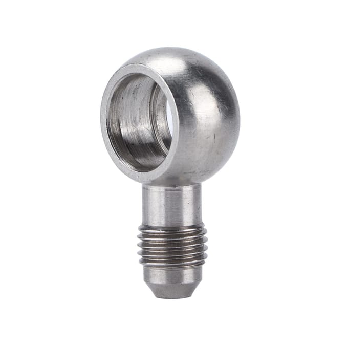 Turbo Flens Banjo Adapter Fitting 414?02101?006 4AN naar M14 Roestvrij Staal Automobiel Componenten gray