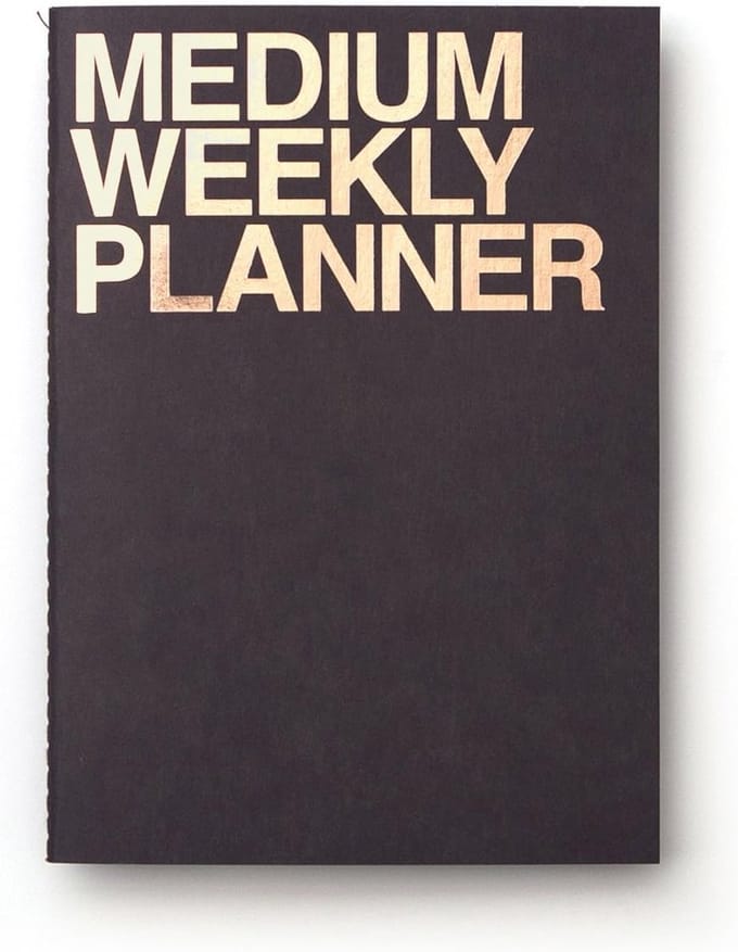 Wekelijkse Planner Medium - Persoonlijke Organisatie met Brede Vakken