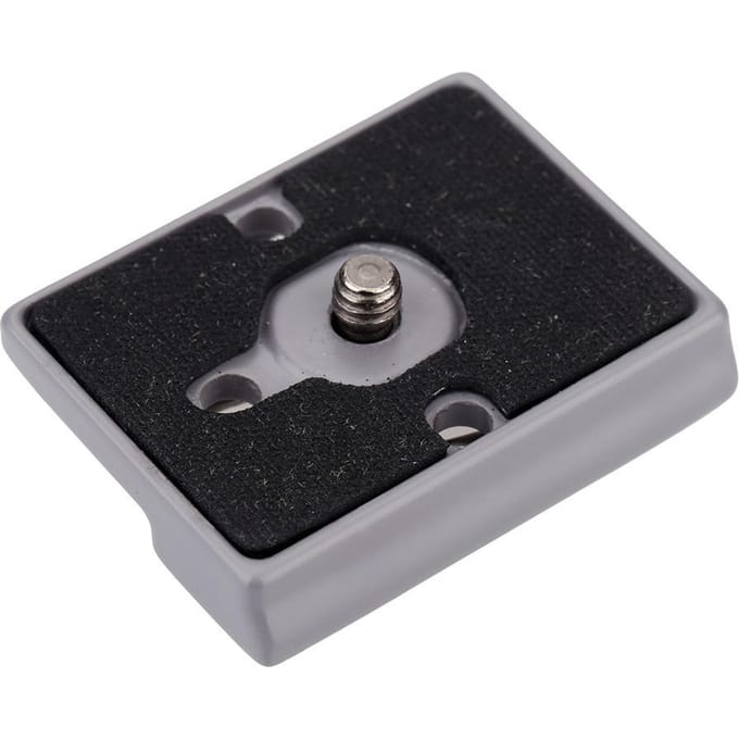 Camera 323 Snelontgrendelingsklem Adapter + Snelontgrendelingsplaat voor Manfrotto gray
