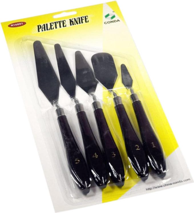 Paletmessen conda set 5 stuks | 1 stuk