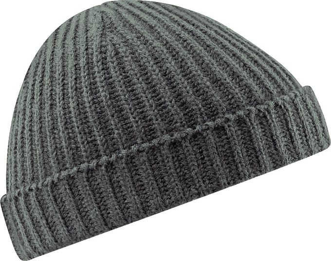 Beechfield Retro Trawler Skull cap - One size - Rook Grijs