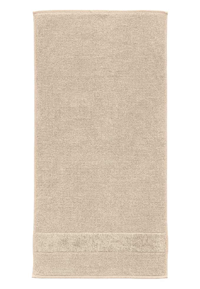 Handdoek, set van 4 stuks, 50x100 cm, sahara - SCHIESSER Home 50*100