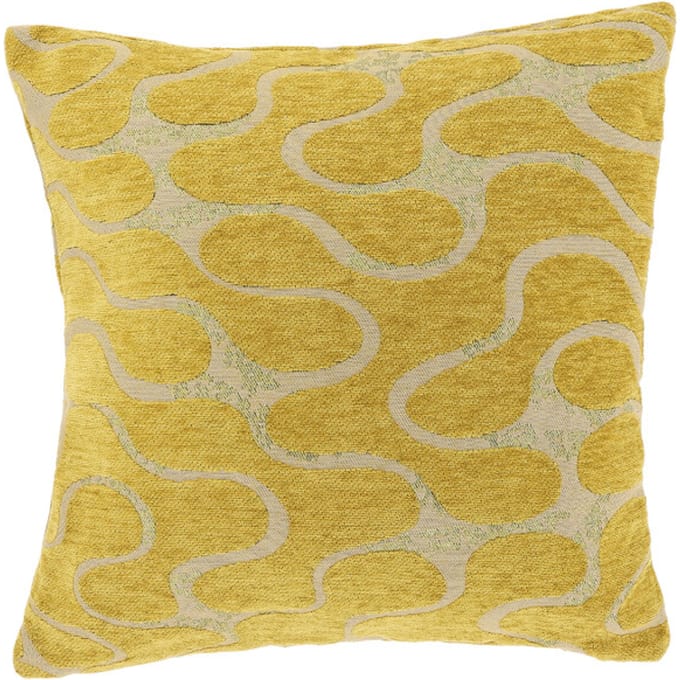 Unique Living - Sierkussen Lux 45x45cm - Glowy Yellow