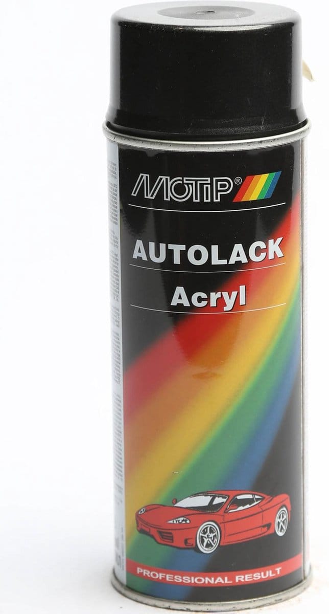 Motip 51029 - Autolak spuitbus - Zwart  - 400ml