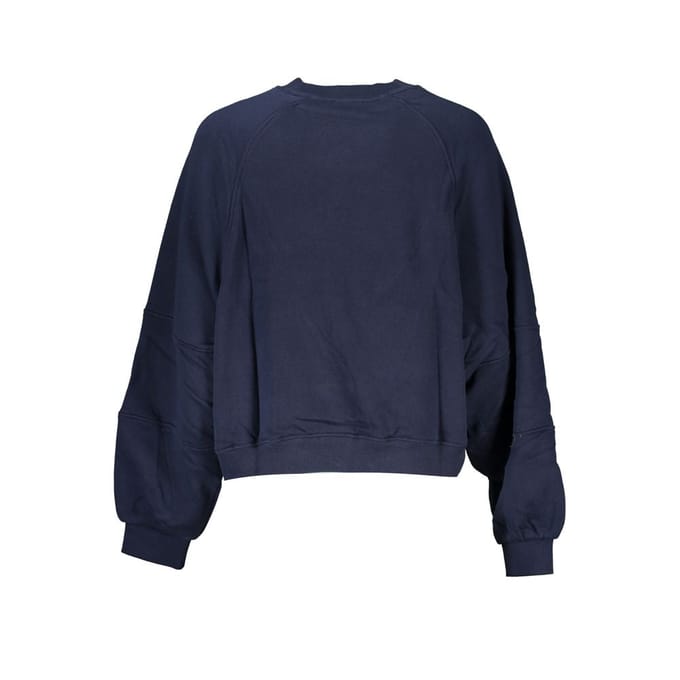 Tommy Hilfiger Blauwe Katoenen Dames Sweatshirt