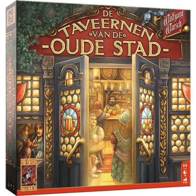 999 Games - De Taveernen van de Oude Stad - Bordspel - Gezelschapsspel