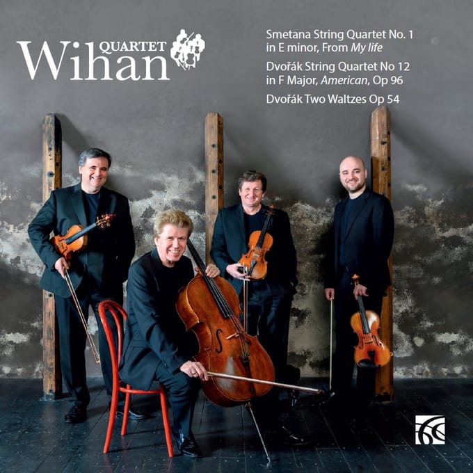 Wihan Quartet - String Quartet No. 1 In E Minor, From My Life | String Quartet No. 12 In F Major, American, Op. 96 | Two Waltzes Op. 54 (CD)