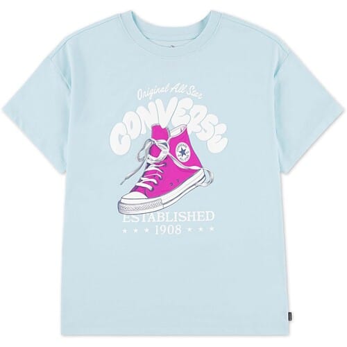 T-Shirt Converse Cnvg Sneaker Graphic Bf Tee - Fashion Wear - Kinderen