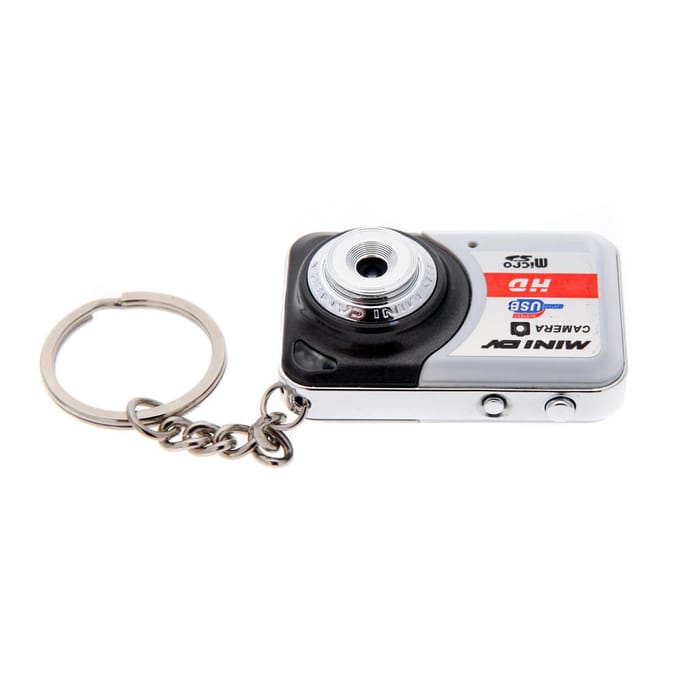 X6 Draagbare Ultra Mini HD High Density Digitale Camera Mini DV Ondersteuning 32GB TF Kaart met Microfoon grijs
