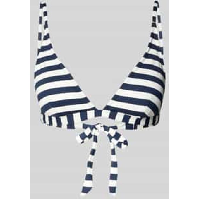 Bikinitop met vetersluiting aan de achterkant model 'YADBOR'