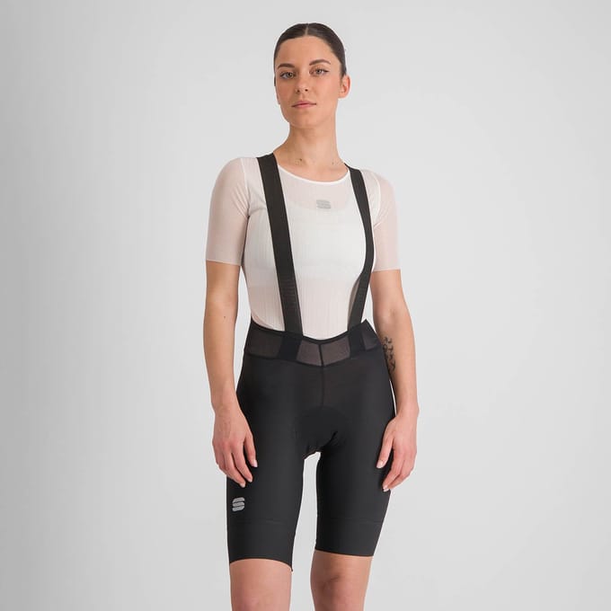Sportful SRK Korte Fietsbroek Dames BLACK - Vrouwen - maat S