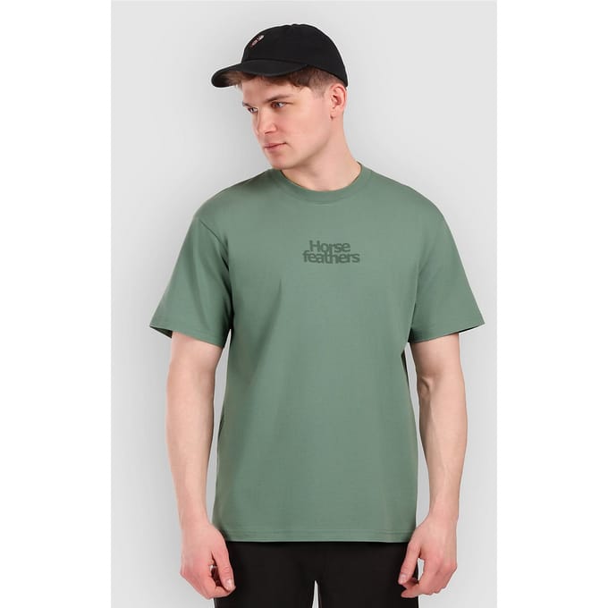 Horsefeathers Strict T-shirt (ijsberggroen) - L