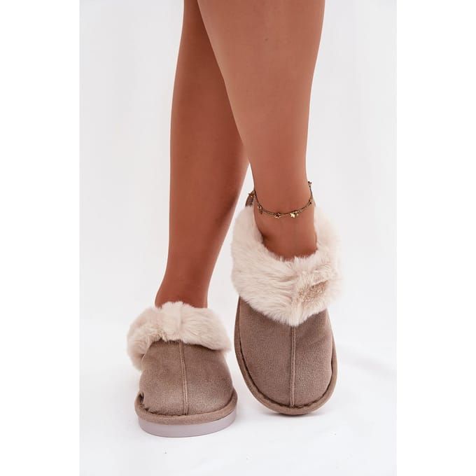 Soft Haven Slippers - Taupe / 36/37