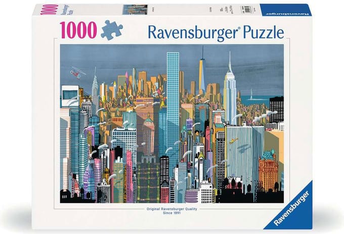 Ravensburger puzzel Ich Bin New York - 1000 stukjes.