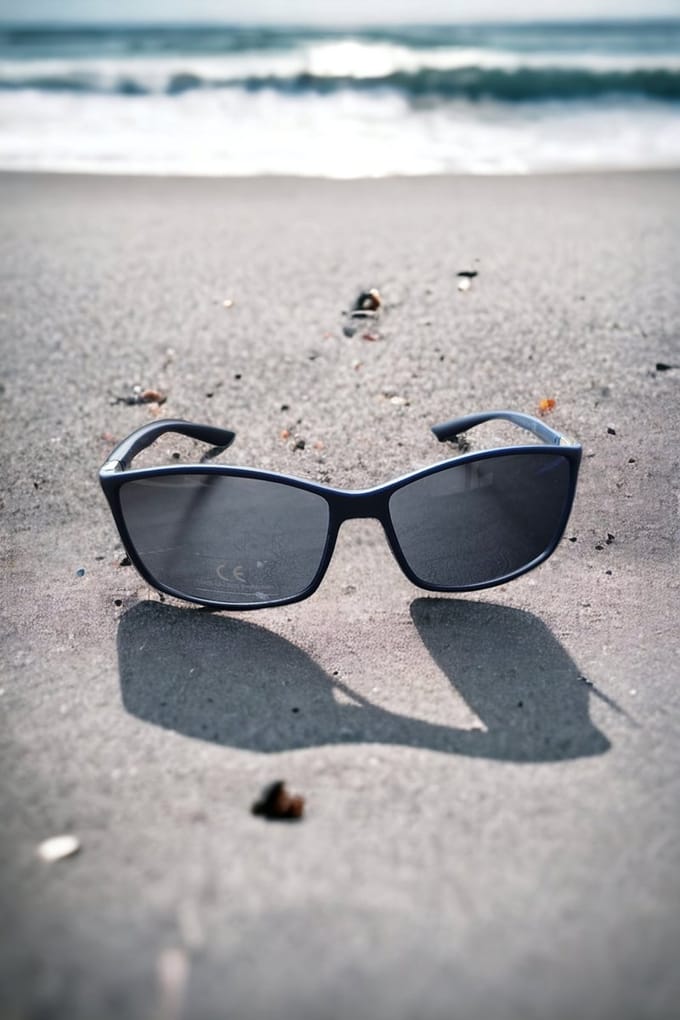 Zonnebril heren - blauw zilver - cat. 3 - 100% uv 400 protection