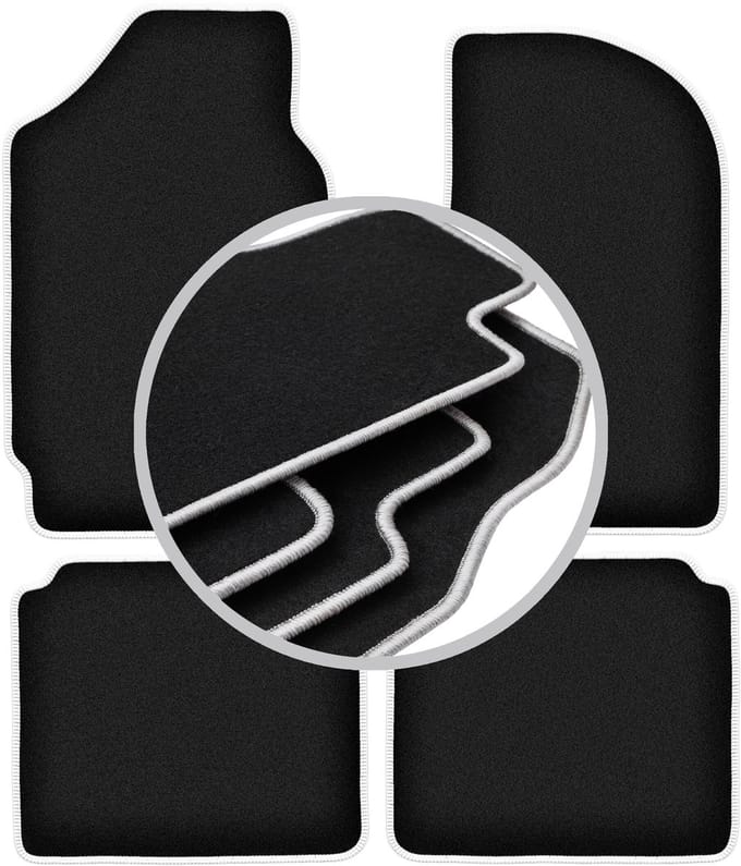 CARLUX-SILVER automatten voor: FSO Polonez liftback (1971-2002)