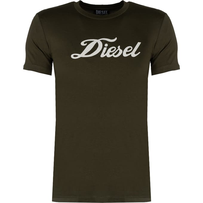 Diesel T-Shirt Sily Mannen groen