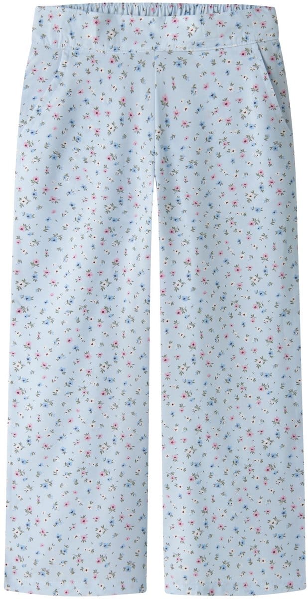 Name it wide-leg broek Bloem