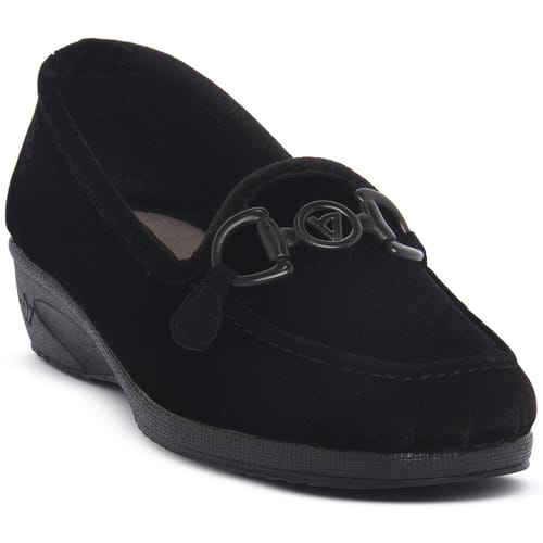 Pantoffels Valleverde NERO PANTOFOLA