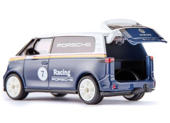 Siku 2569, VW ID. Buzz met Porsche 911 GT3 RS, schaal 1:50, metaal/kunststof