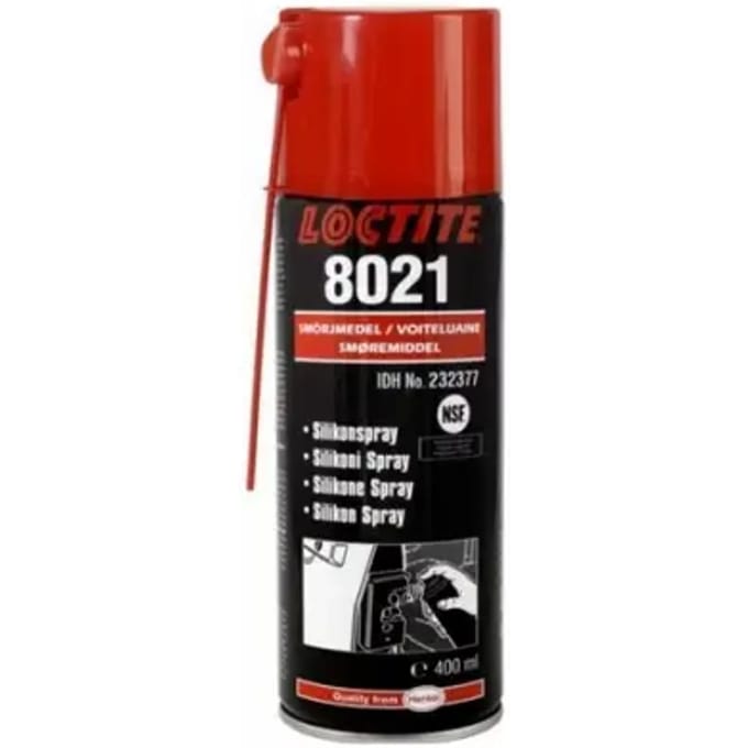 LOCTITE LB 8021 Siliconenolie spuitbus 400ml
