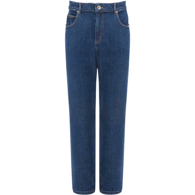 Milanoro - Stijlvolle jeansbroek voor heren - Donkerblauw - W38 - L30