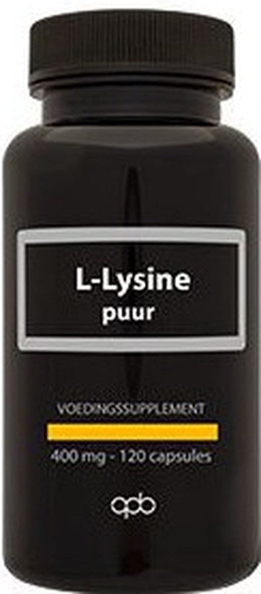 APB Holland L-Lysine extract puur 500mg 100 Capsules