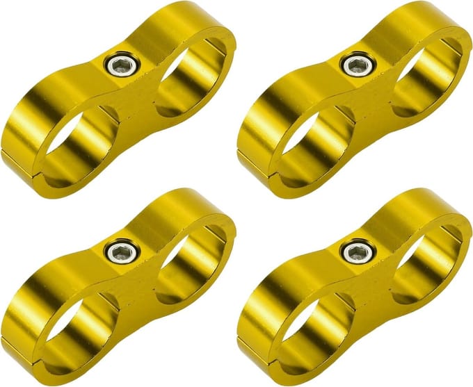 Slangscheider slangadapter/klem scheider AN12 24 mm 4 stuks voor vloeistoftransport en installatie