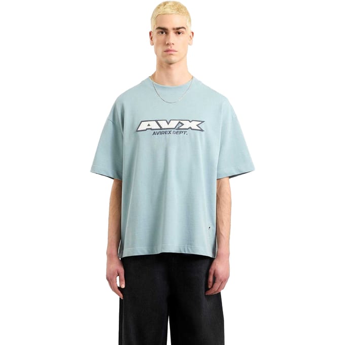 Ellesse Heren Squadron T-Shirt (Blauwe Mist)