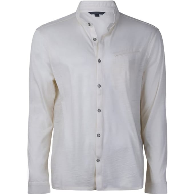 John Varvatos Monforte Regular Fit White Größe: XS | Casual hemden Outlet | Herren | Weiß