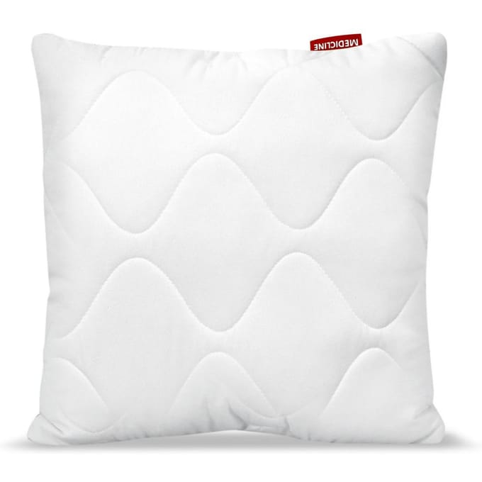 Kussen 40x40 cm antiallergisch gewatteerd microvezel silicone