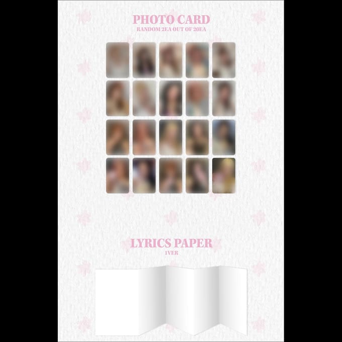(willekeurige/lid versie.) ifeye [Alsof] Platformversie. 3e EP Album + Gratis Cadeau Random ver. 2EA white