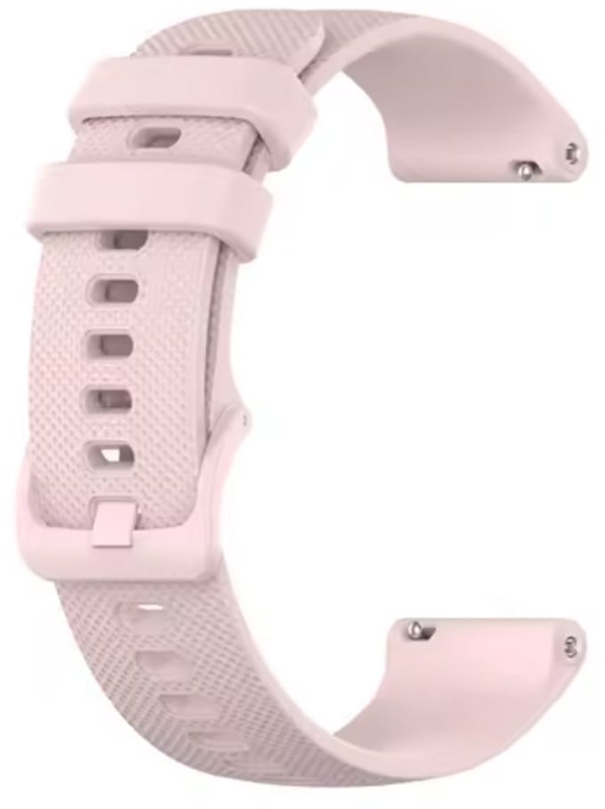 New Age Devi - Siliconen bandje - roze Geschikt voor Garmin Vivoactive 3 Venu 2 Plus Venu SQ Forerunner 55 245