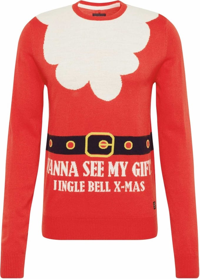 Blend KERSTtrui Wit-M