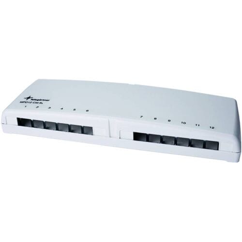 Telegärtner 100021394 Verdeler Zonder connectoren Wit