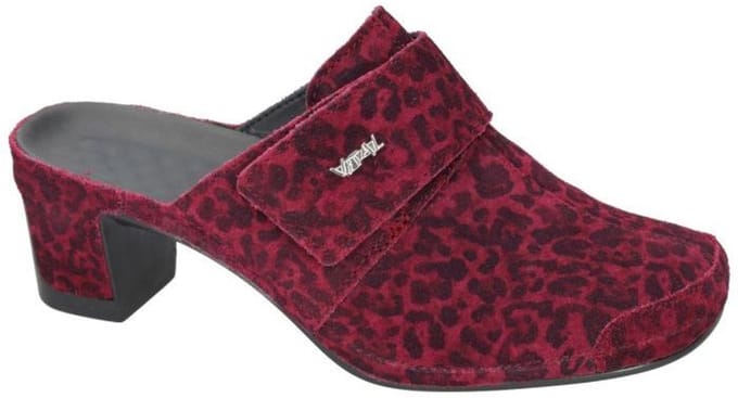 Vital -Dames - bordeaux - slippers & muiltjes - maat 35