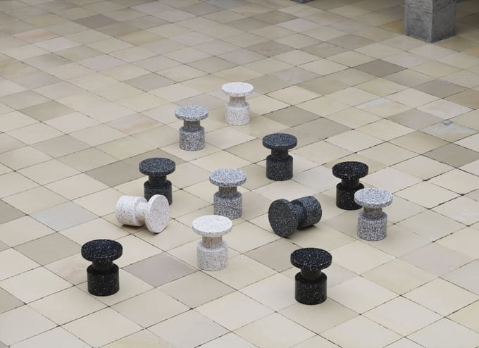 Normann Copenhagen Bit Stool Bijzettafel White Multi