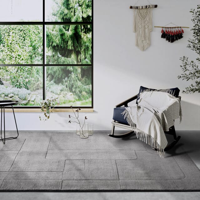 Villeroy & Boch 1906 wollen vloerkleed Charlotte Grijs - 190 x 280 cm - (L)