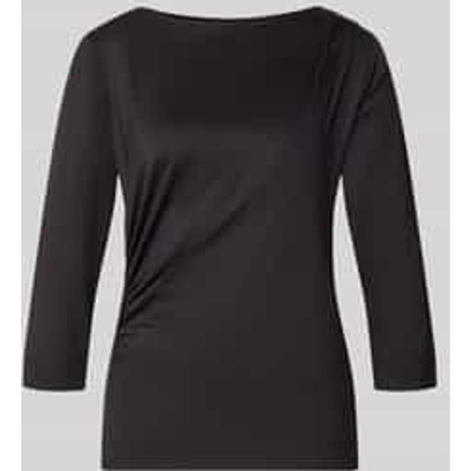 Regular fit t-shirt met boothals