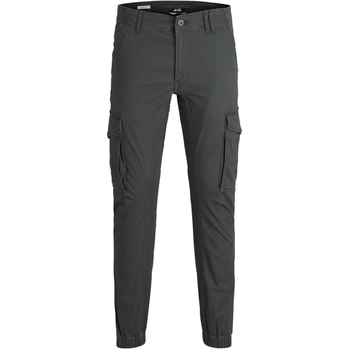 JACK&JONES JPSTPAUL FLAKE CARGO ASPHALT NOOS Heren Broek - Asphalt