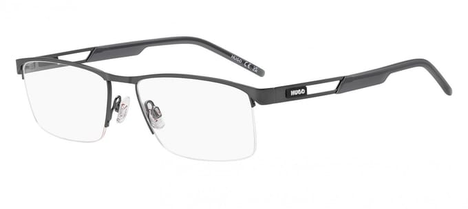 Hugo HG 1389 Matte dark ruthenium 56/17/145 MAN Brilmonturen