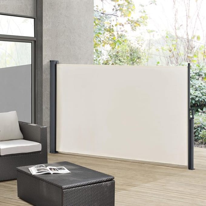 Windscherm , Zonnescherm Dubai - 300 x 160 cm - beige