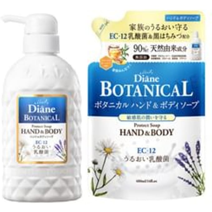 NatureLab - Diane Botanical Protect Hand & Body Wash 400ml Refill