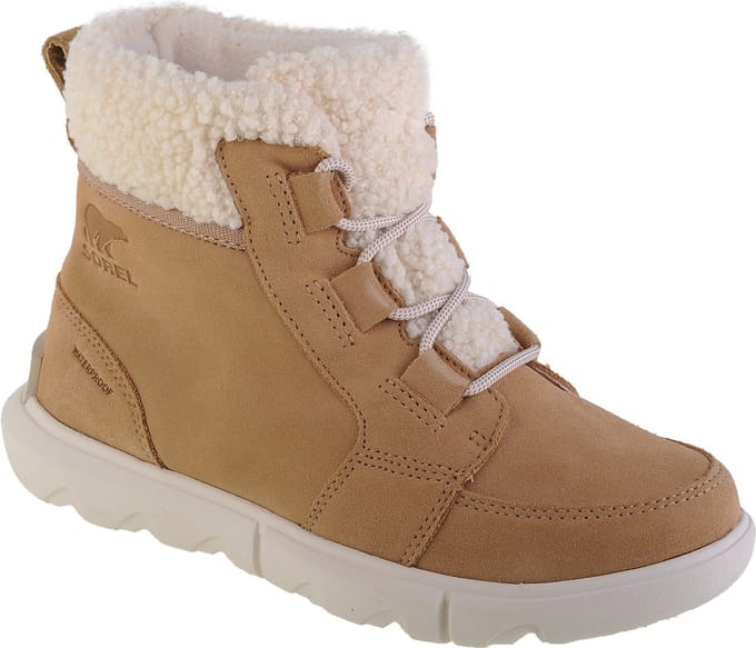 Sorel Explorer Next Carnival dames snowboot - Beige - Maat 39