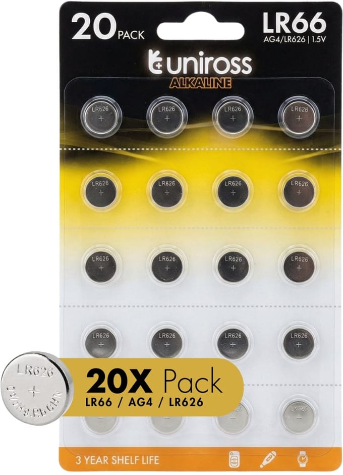 Uniross AG4 20 Pack