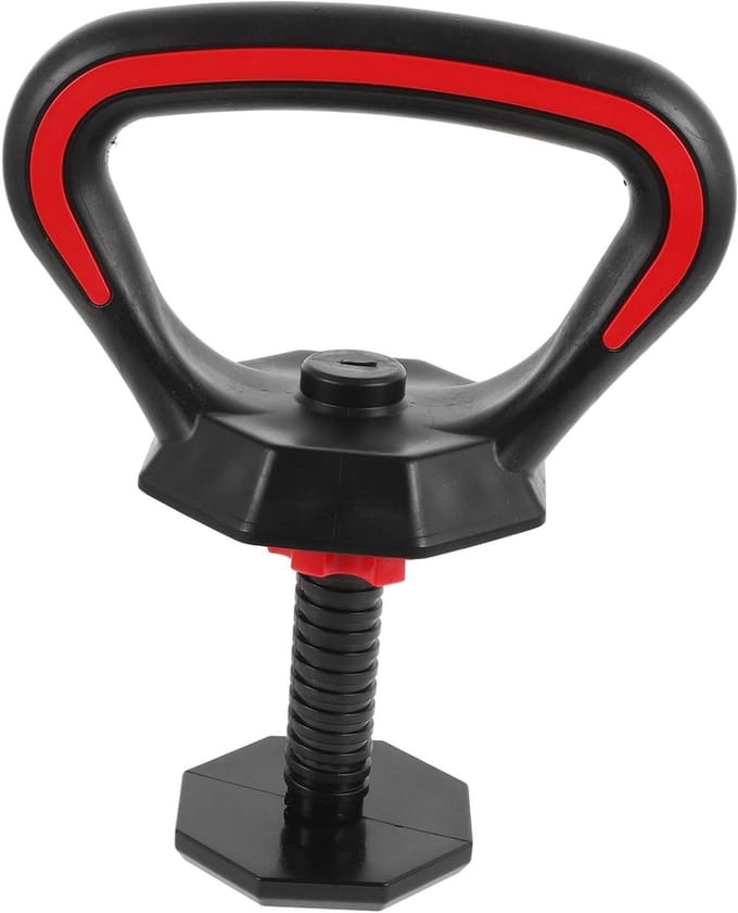 Kettlebell Handvat - Grip Bar Fitness - Krachttraining Thuis - Gestructureerd Gripoppervlak - 24 x 20 x 11 cm - Multicolor