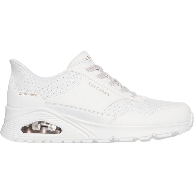 Skechers UNO - BANKSIA LUXE Dames Instappers - Wit