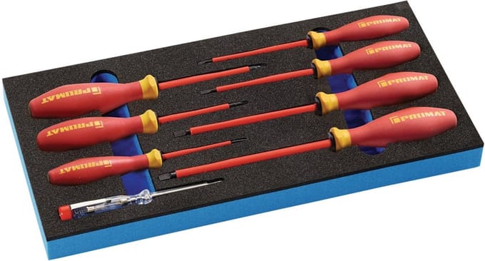 Promat 8-delige gereedschapsmodule - sleuf 2,5-6,5/PH1,2