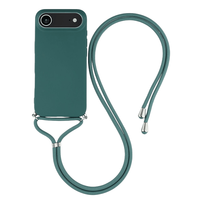 Mocaa Apple iPhone Air Hoesje met Koord Groen