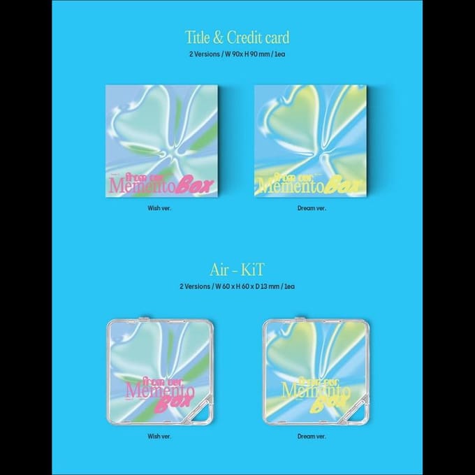 fromis_9 5e Mini Album [from our Memento Box] KiT Vers.(Willekeurig) Random 1EA white